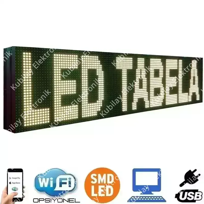 192x16 cm Çift Taraflı SMD LED Tabela Fiyatı ve Özellikleri