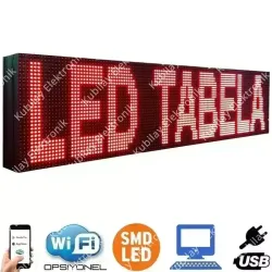 160x48 cm Çift Taraflı SMD LED Tabela Fiyatı ve Özellikleri