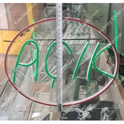 Açık Neon LED Yazı - Kubilay Elektronik