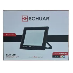 SCHUAR 100W BEYAZ LED PROJEKTÖR
