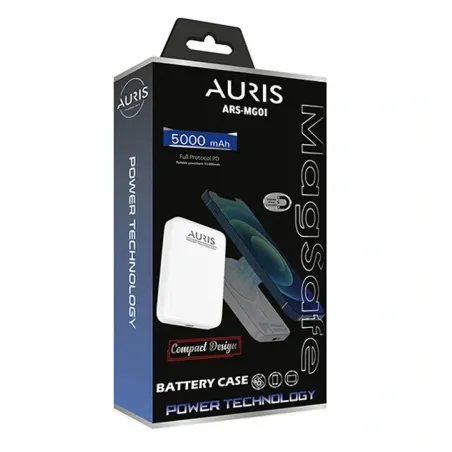 Auris MG01 5.000 mAh MagSafe Kablosuz Powerbank