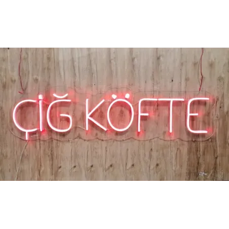 Çiğ köfte Neon LED Tabela - Kubilay Elektronik