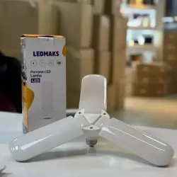 Pervane Ampül 40 W 3 Kollu Katlanır E27 Duy LED Ampül
