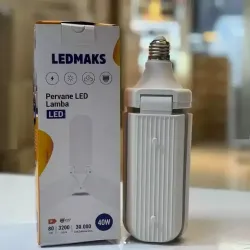Pervane Ampül 40 W 3 Kollu Katlanır E27 Duy LED Ampül