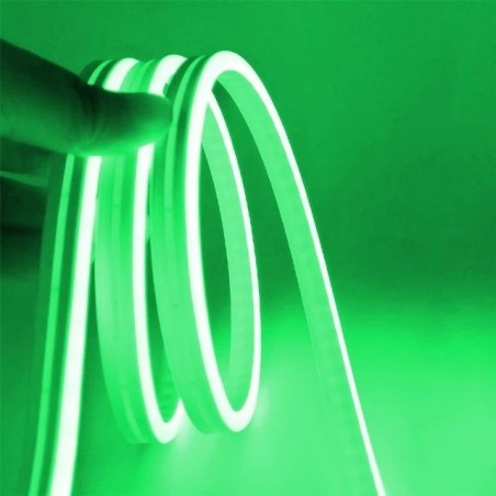 Cata CT-4555 5 Metre Yeşil Neon LED Şerit | 12V, Su Geçirmez