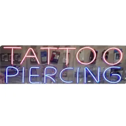 LED YAZI Tattoo- Pıercıng Neon