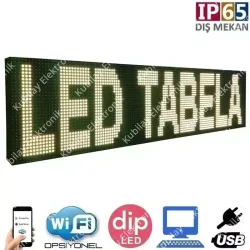 128x16 cm Dış Mekan LED Tabela Fiyatı ve Özellikleri