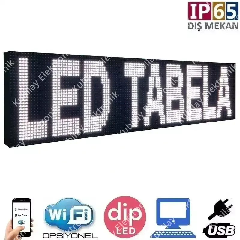 160x48 cm Dış Mekan LED Tabela Fiyatı ve Özellikleri