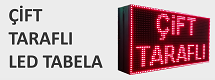 ÇİFT TARAFLI LED TABELA
